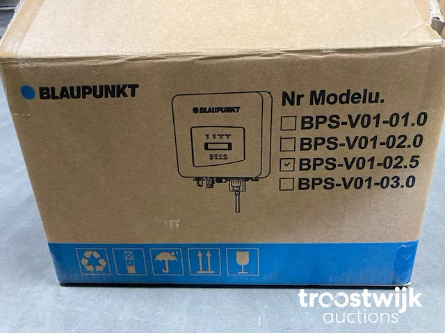 Set van 8 full black longi (350 wp) zonnepanelen en 1 blaupunkt bps-v01-02.5 omvormer (1-fase) - afbeelding 7 van  9