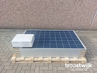 Set van 8 talesun tp660p-280 zonnepanelen en 1 growatt mic 2000tl-x omvormer - afbeelding 1 van  8