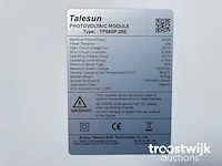 Set van 8 talesun tp660p-280 zonnepanelen en 1 growatt mic 2000tl-x omvormer - afbeelding 5 van  8