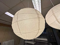Set van drie noguchi lampen van rijstpapier - afbeelding 3 van  3