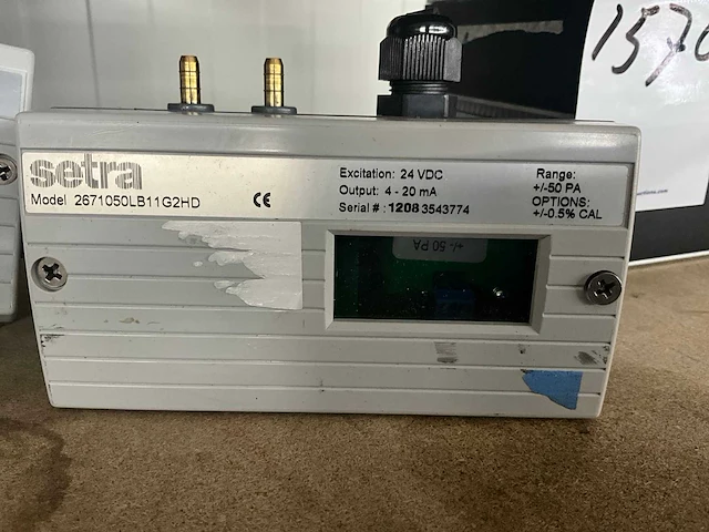 Setra differentiële druktransmitter (3x) - afbeelding 1 van  3