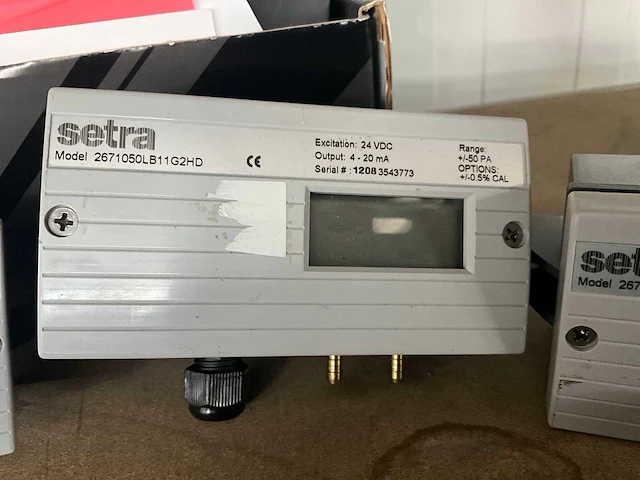 Setra differentiële druktransmitter (3x) - afbeelding 2 van  3