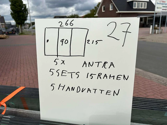 Sets glaspanelen 90x215 helder (5x3) - afbeelding 10 van  11