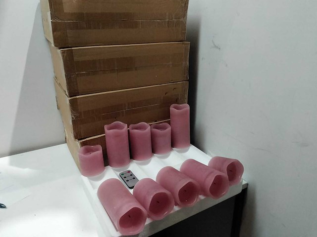 Sets van 10 waxkaarsen (5x) - afbeelding 2 van  4