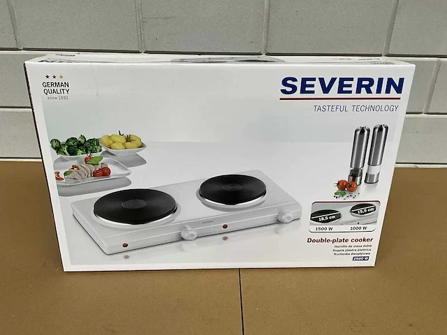 Severin - elektrische dubbele kookplaat - afbeelding 1 van  2