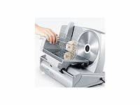 Severin as 3915 electrisch snijmachine 180w zilver - afbeelding 3 van  4