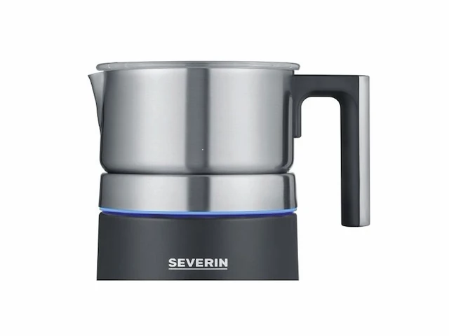 Severin sm 3586 melkschuimer zwart roestvrijstaal - afbeelding 2 van  3