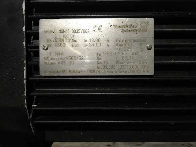Sew eurodrive dc motorreductoren - afbeelding 5 van  5