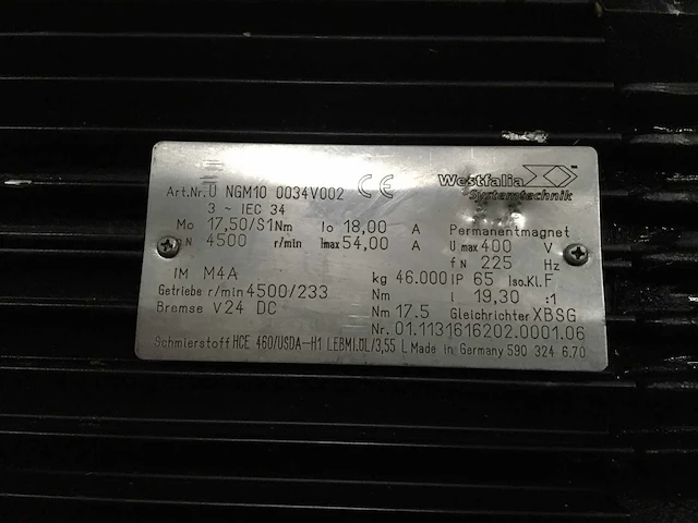 Sew eurodrive dc motorreductoren - afbeelding 7 van  7