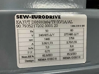 Sew-eurodrive elektromotor “ongebruikt” (3x) - afbeelding 15 van  15