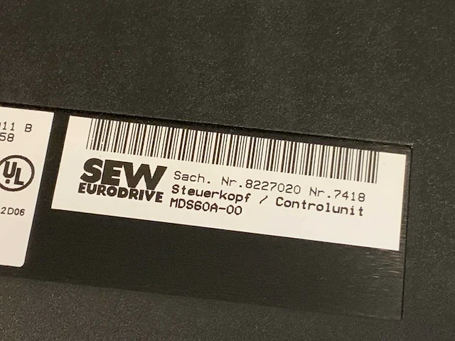 Sew eurodrive mds60a0015-5a3-4-00 inverter (2x) - afbeelding 5 van  24