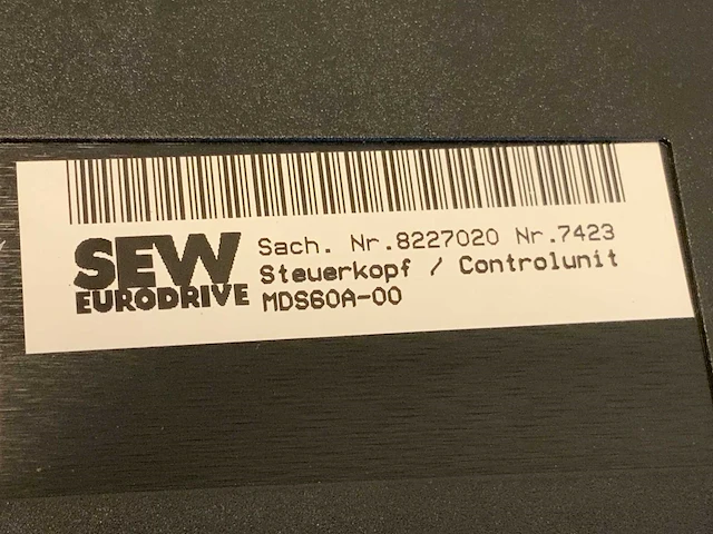 Sew eurodrive mds60a0015-5a3-4-00 inverter (2x) - afbeelding 17 van  24