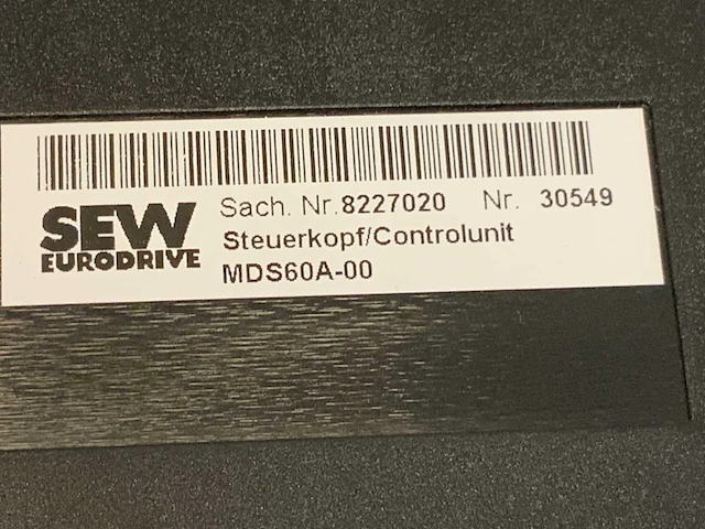 Sew eurodrive mds60a0015-5a3-4-00 inverter - afbeelding 4 van  13