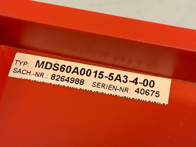 Sew eurodrive mds60a0015-5a3-4-00 inverter - afbeelding 13 van  13
