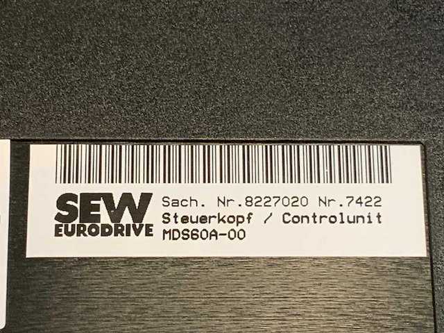 Sew eurodrive mds60a0015-5a3-4-00 inverter - afbeelding 3 van  11