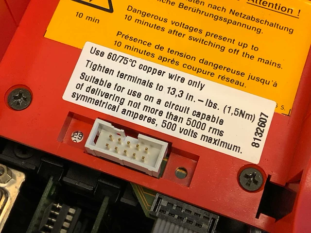 Sew eurodrive mks51a005-503-50 inverter - afbeelding 2 van  12