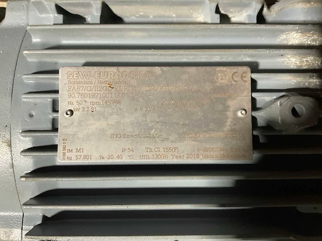 Sew-eurodrive / vector elektromotor (3x) - afbeelding 2 van  4