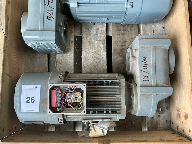 Sew fa67 elektromotor (3x) - afbeelding 3 van  4