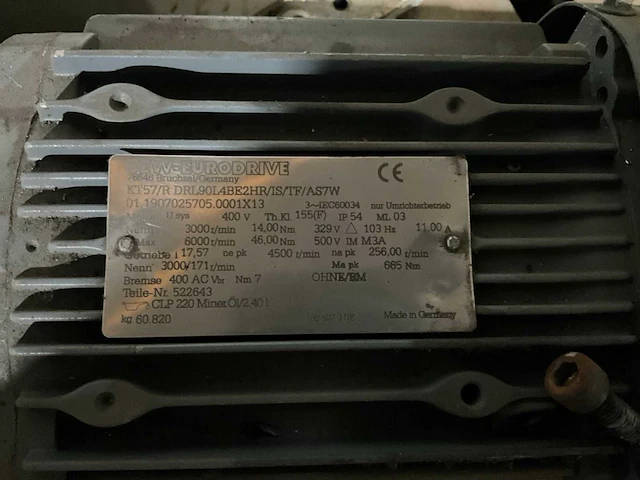 Sew kt75r electro motorreductie - afbeelding 4 van  4