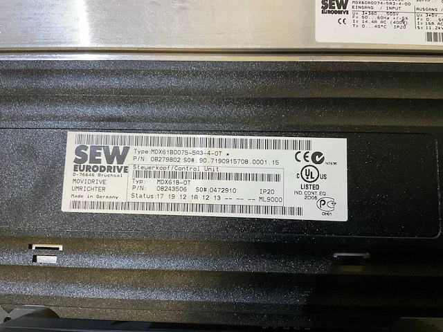 Sew/nord frequentieregelaars - afbeelding 9 van  16