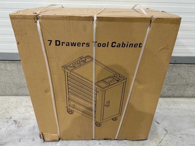 Sg tools - 2025 - 7 laden edge zwart - gereedschapswagen - afbeelding 5 van  13