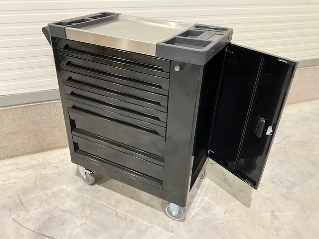 Sg tools - 2025 - 7 laden edge zwart - gereedschapswagen - afbeelding 1 van  13