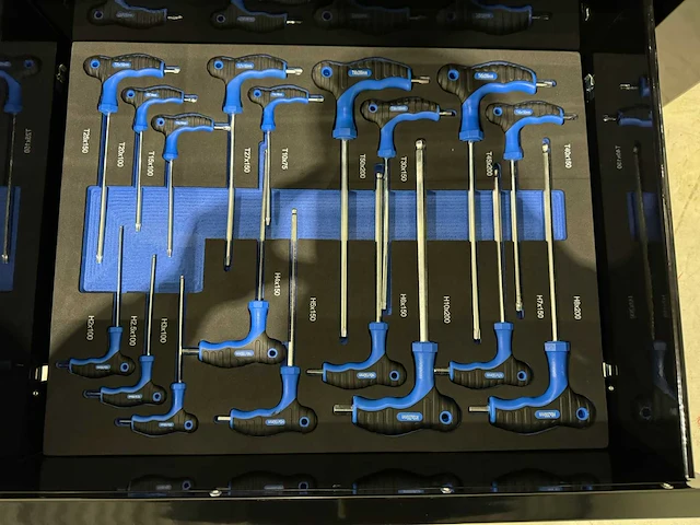 Sg tools - 2025 - 7 laden edge zwart - gereedschapswagen - afbeelding 10 van  13