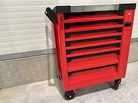 Sg tools - 2025 - 7 lades pro met uitschuifrek - gereedschapswagen - afbeelding 9 van  14