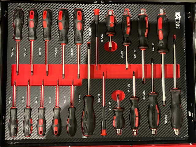 Sg tools - 2025 - redline - gereedschapswagen - afbeelding 29 van  29