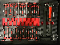 Sg tools - 2025 - redline - gereedschapswagen - afbeelding 9 van  29