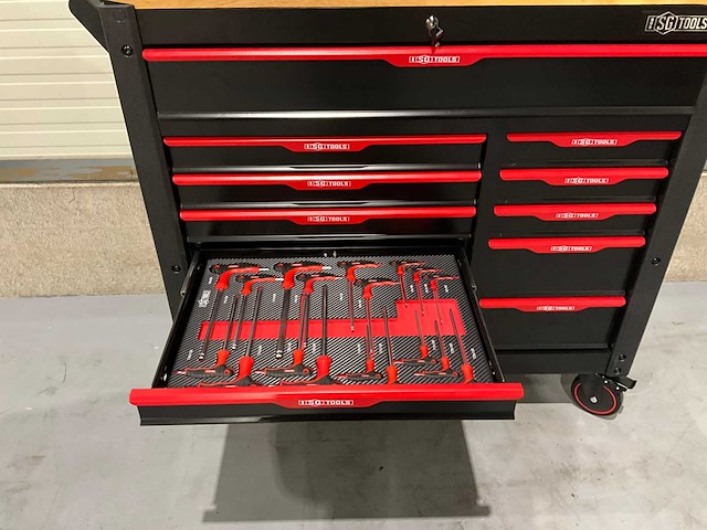 Sg tools - 2025 - redline - gereedschapswagen - afbeelding 12 van  29