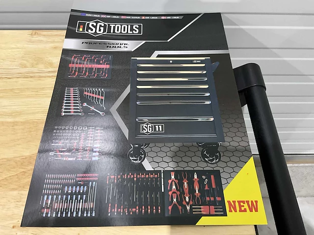 Sg tools - 2025 - sg 11 - gereedschapswagen - afbeelding 6 van  17