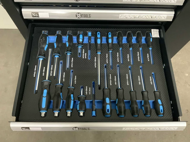 Sg tools - 253 stuks - gereedschapswagen - afbeelding 10 van  12