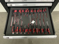 Sg tools - 257 stuks - gereedschapswagen - afbeelding 11 van  11