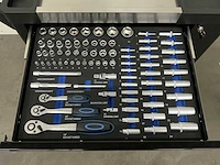 Sg tools - 7 drawers tool cabinet edge zwart - gereedschapswagen - afbeelding 6 van  11
