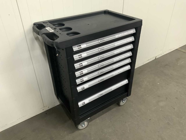 Sg tools - gereedschapswagen 7 laden - 257 delig - afbeelding 1 van  11