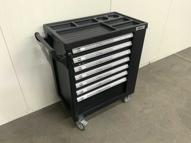 Sg tools - gereedschapswagen 7 laden 253 pcs gereedschap - afbeelding 1 van  12