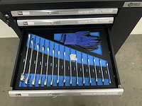 Sg tools - gereedschapswagen 7 laden 253 pcs - afbeelding 9 van  12
