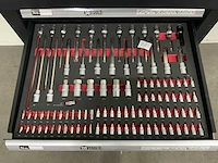 Sg tools - gereedschapswagen 7 laden incl 257 pcs - afbeelding 8 van  11