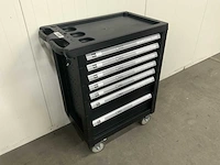 Sg tools - gereedschapswagen 7 laden incl 257 pcs - afbeelding 1 van  11