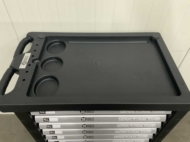 Sg tools - gereedschapswagen gevuld - afbeelding 6 van  11
