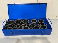 Sg tools - krachtdoppenset 17mm-75mm - afbeelding 1 van  6