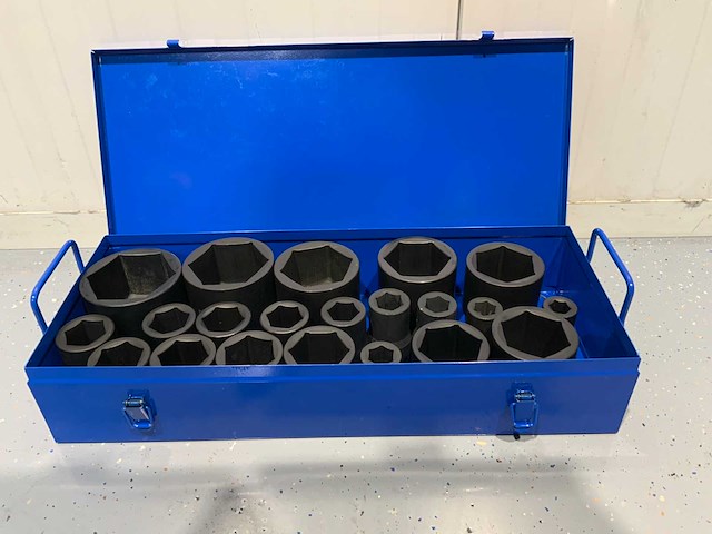 Sg tools - krachtdoppenset 17mm-75mm - afbeelding 1 van  6