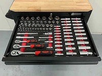 Sg tools - sg 15 pro - gereedschapswagen 7 laden 255 pcs gereedschap - afbeelding 9 van  14