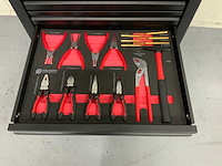 Sg tools - sg 15 pro - gereedschapswagen 7 laden 255 pcs - afbeelding 8 van  14