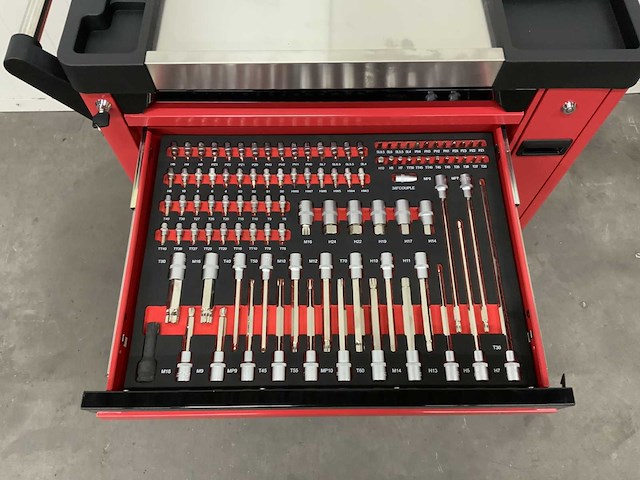 Sg tools - uitschuifrek - gereedschapswagen - afbeelding 8 van  12