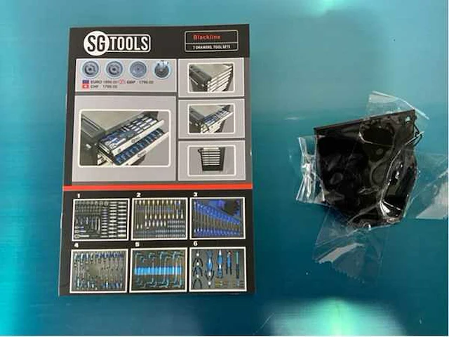 Sg tools 253 stuks gereedschapswagen - afbeelding 5 van  21