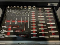 Sg tools 257 stuks gereedschapswagen - afbeelding 10 van  14