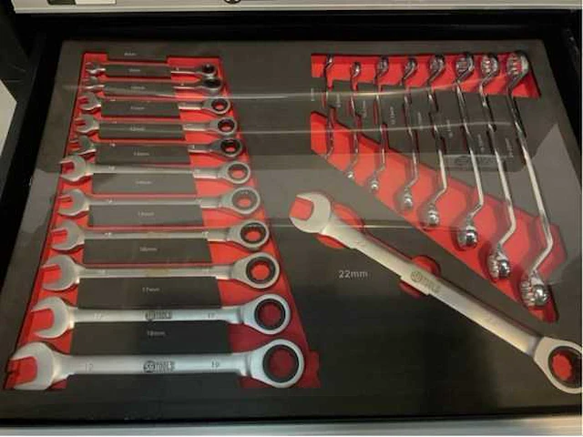 Sg tools 257 stuks gereedschapswagen - afbeelding 7 van  14