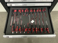 Sg tools 257 stuks gereedschapswagen - afbeelding 10 van  11